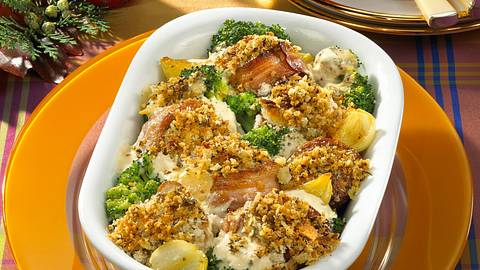 Medaillons mit Honig-Senf-Kruste Rezept - Foto: House of Food / Bauer Food Experts KG