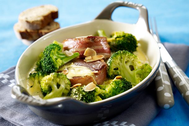 Medaillons mit Mandelbroccoli Rezept