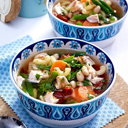 Mediterrane Hähnchensuppe Rezept Mediterrane Hähnchensuppe Rezept