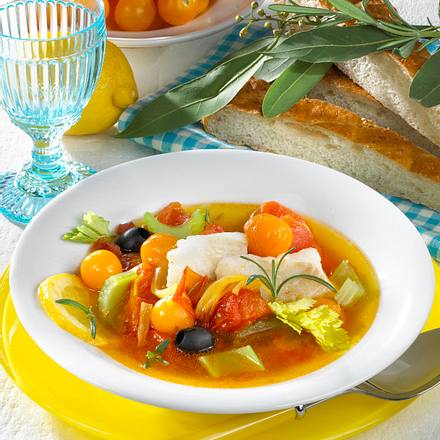 Mediterrane Tomatensuppe Rezept