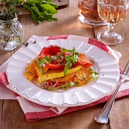 Mediterranes Paprikagemüse Rezept
