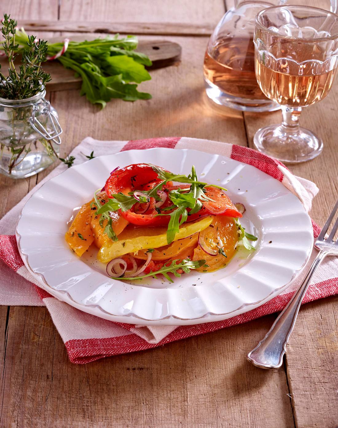 Mediterranes Paprikagemüse Rezept | LECKER