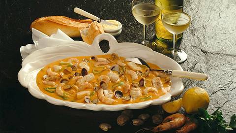 Meeresfrüchte in Krebssoße Rezept - Foto: Horn