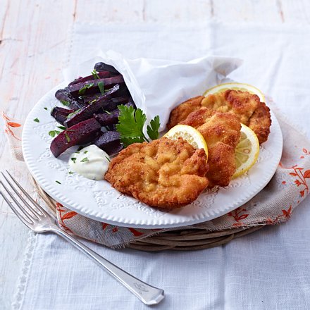 Meerrettich-Schweineschnitzelchen Rezept