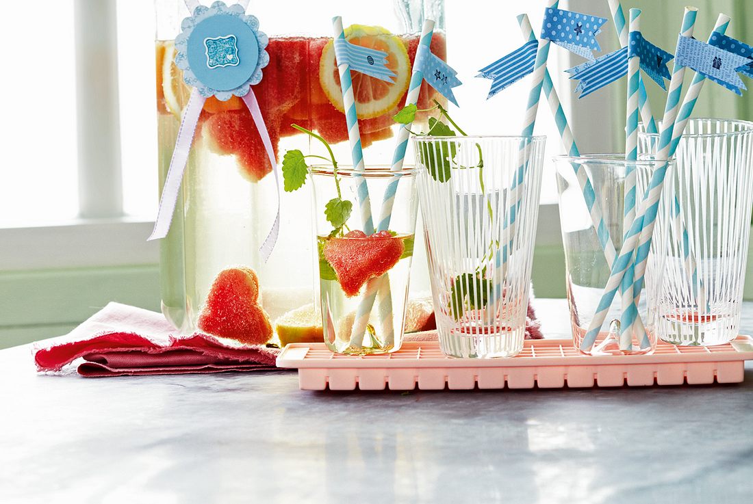 Melonade mit Schuss Rezept Melonade mit Schuss Rezept