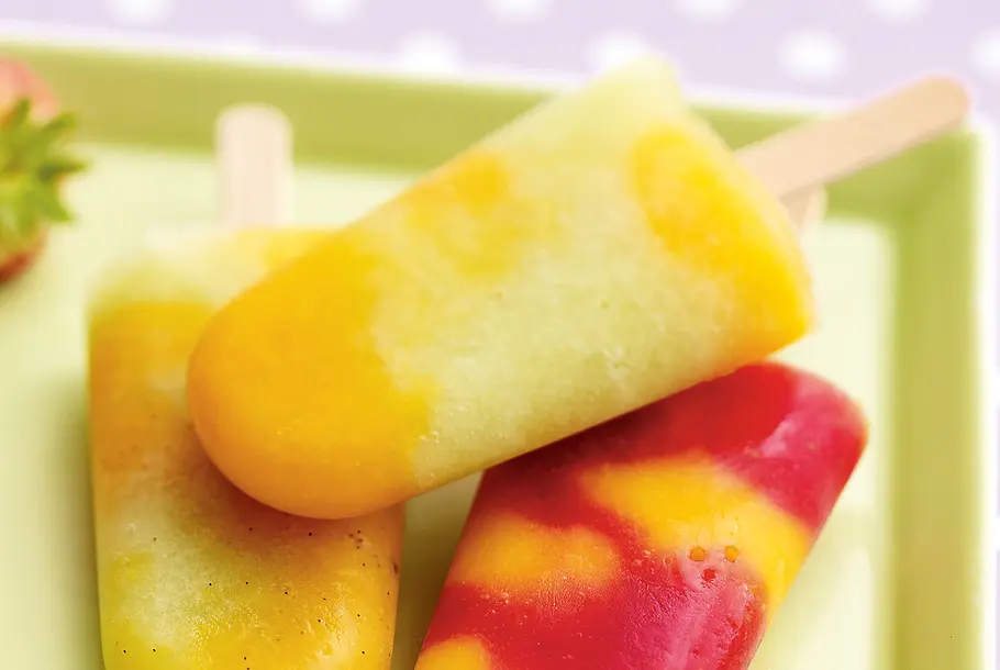 Melonen-Aprikosen-Eis mit Vanille Rezept Melonen-Aprikosen-Eis mit Vanille Rezept