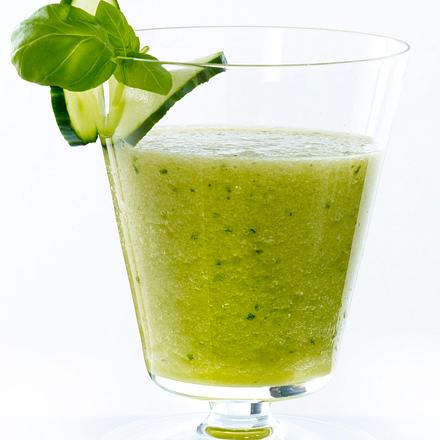 Melonen-Gurken-Prosecco Rezept Melonen-Gurken-Prosecco Rezept