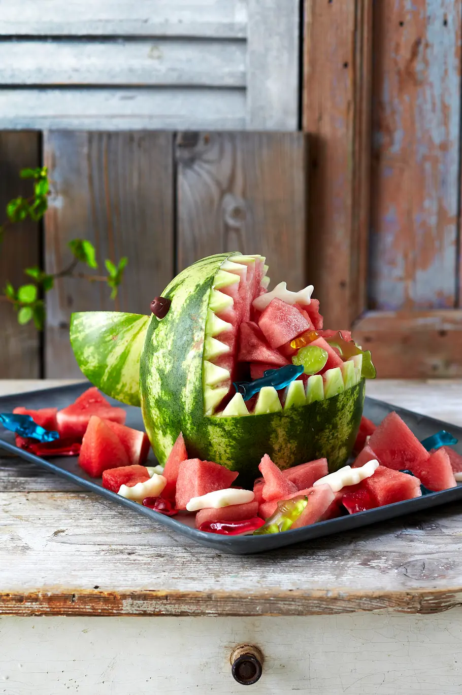 Melonen-Hai Rezept