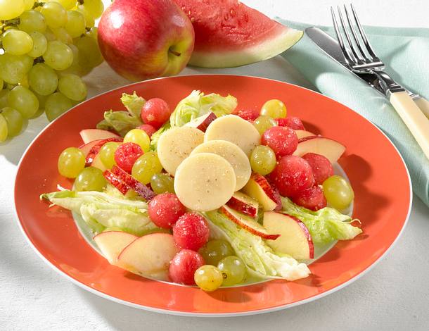 Melonen-Käse-Salat Rezept