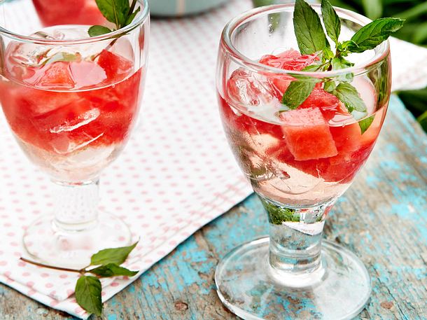 Melonen-Minz-Cocktail Rezept Melonen-Minz-Cocktail Rezept