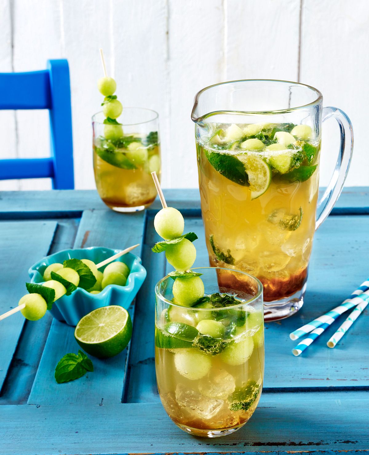 Melonen-Mojito Rezept