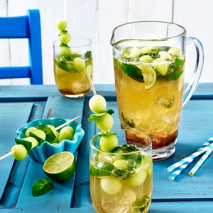 Melonen-Mojito Rezept Melonen-Mojito Rezept