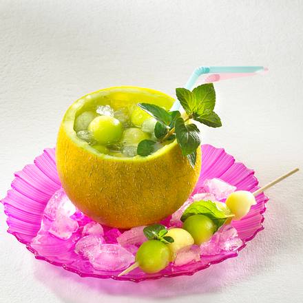 Melonen-Mojito Rezept Melonen-Mojito Rezept