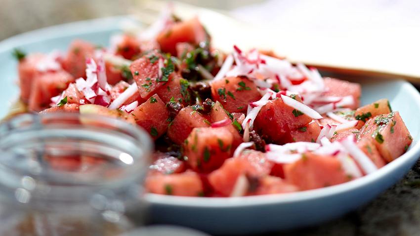 Melonen-Radieschen-Salat Rezept - Foto: House of Food / Bauer Food Experts KG