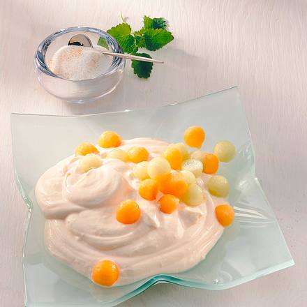 Melonenquark Rezept Melonenquark Rezept