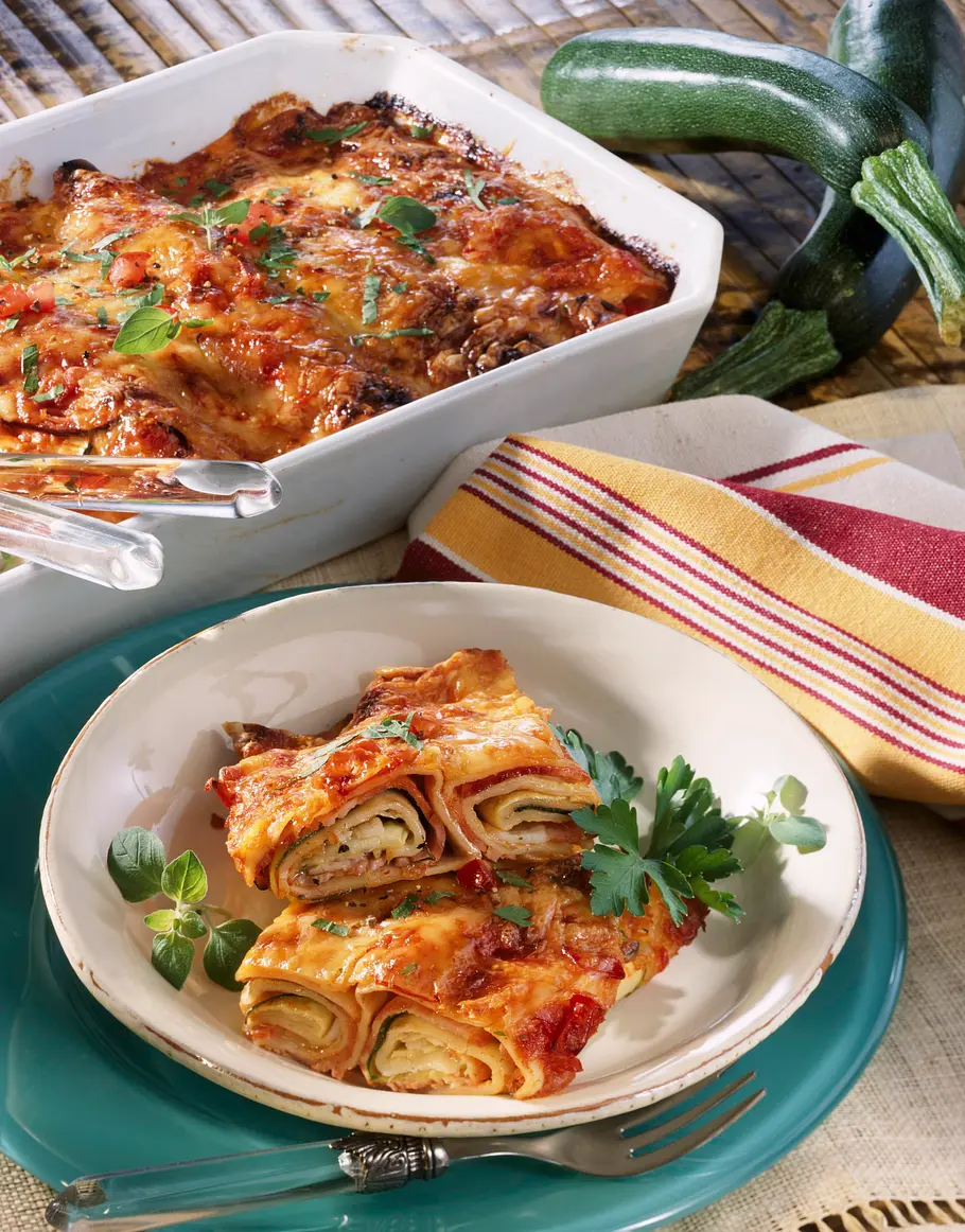 Mexikanische Enchiladas mit Zucchini Rezept Mexikanische Enchiladas mit Zucchini Rezept