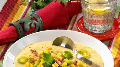 Mexikanische Maiscremesuppe Rezept - Foto: LECKER @ Bauer Media Group