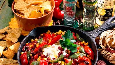 Mexikanische Paprikapfanne Rezept - Foto: LECKER @ Bauer Media Group