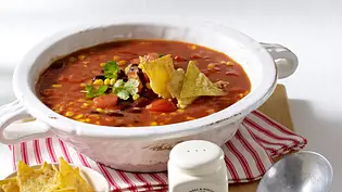 Mexikanische Partysuppe Rezept - Foto: LECKER @ Bauer Media Group Mexikanische Partysuppe Rezept - Foto: LECKER @ Bauer Media Group