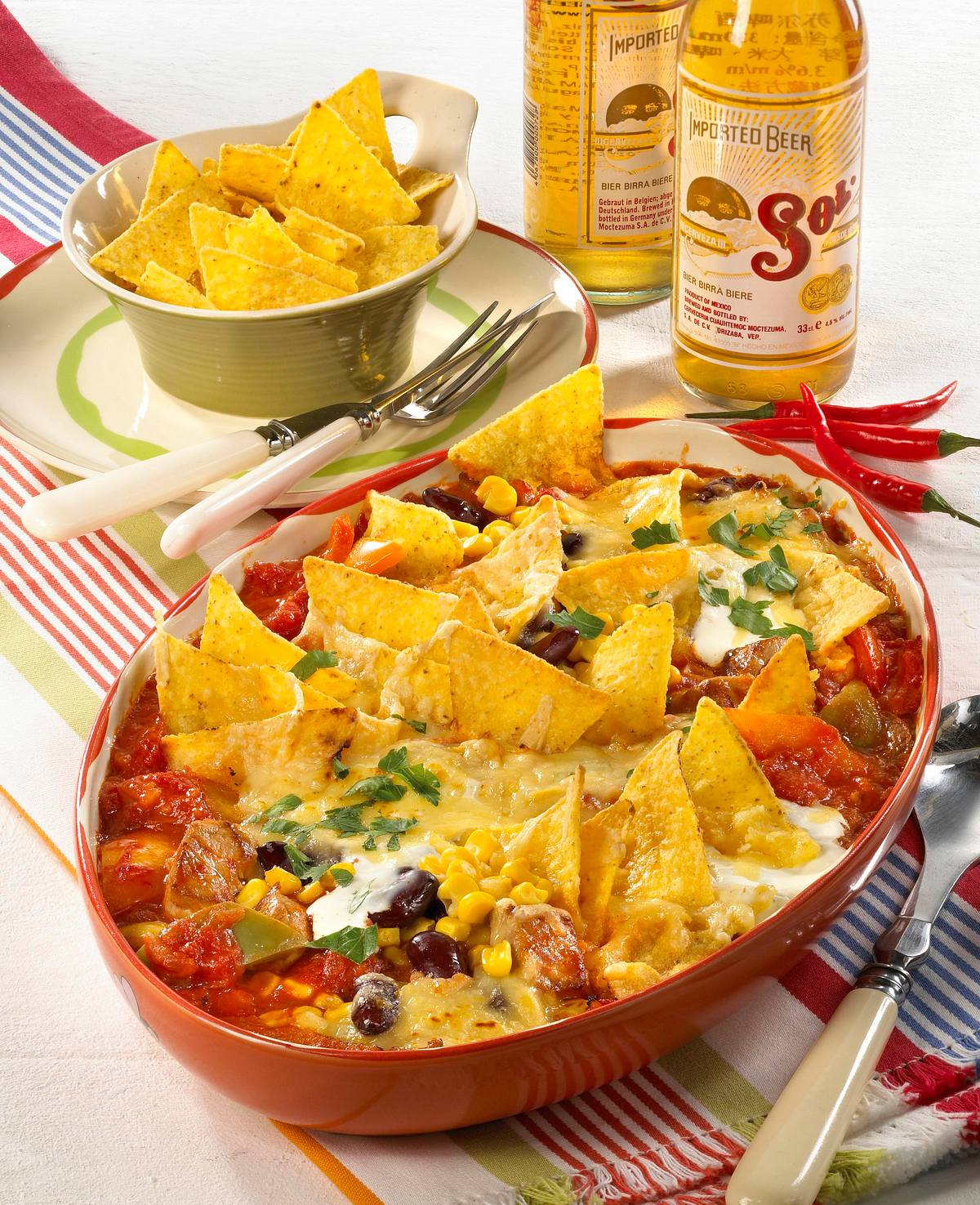 Mexikanischer Tomatenauflauf Rezept