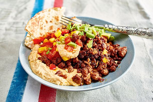 Mezze-Platte für Fleischverliebte Rezept