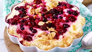 Milchreis-Gratin mit Beeren Rezept - Foto: LECKER @ Bauer Media Group Milchreis-Gratin mit Beeren Rezept - Foto: LECKER @ Bauer Media Group