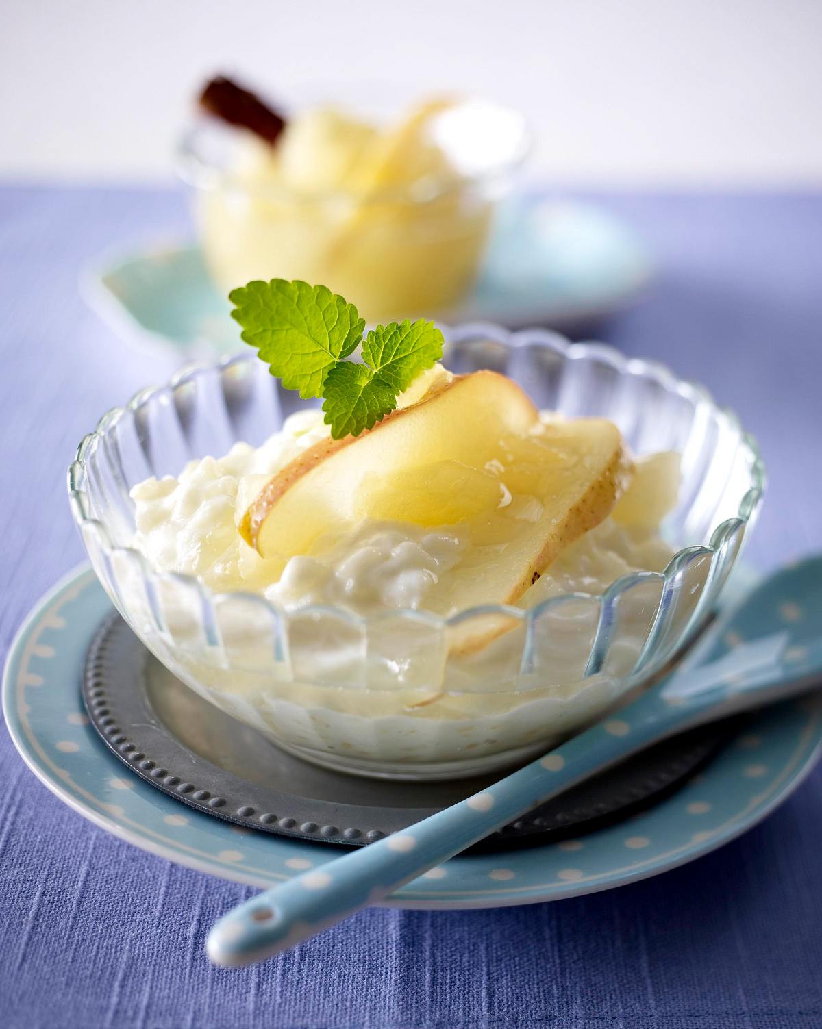 Milchreis mit Apfel-Birnen-Kompott Rezept