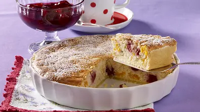 Milchreis-Quiche mit Frucht-Kompott Rezept - Foto: LECKER @ Bauer Media Group