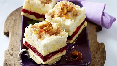 Milchreis-Schnitten mit Kirschen Rezept - Foto: LECKER @ Bauer Media Group