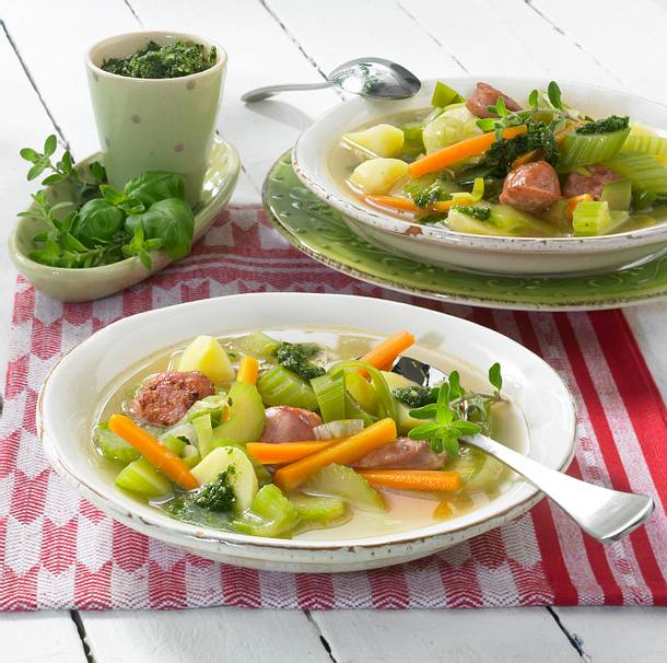 Minestrone Rezept Minestrone Rezept