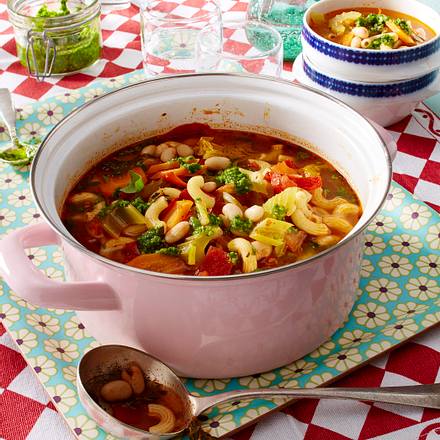 Minestrone Rezept Minestrone Rezept