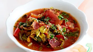 Minestrone mit Kräuter-Gremolata Rezept - Foto: LECKER @ Bauer Media Group