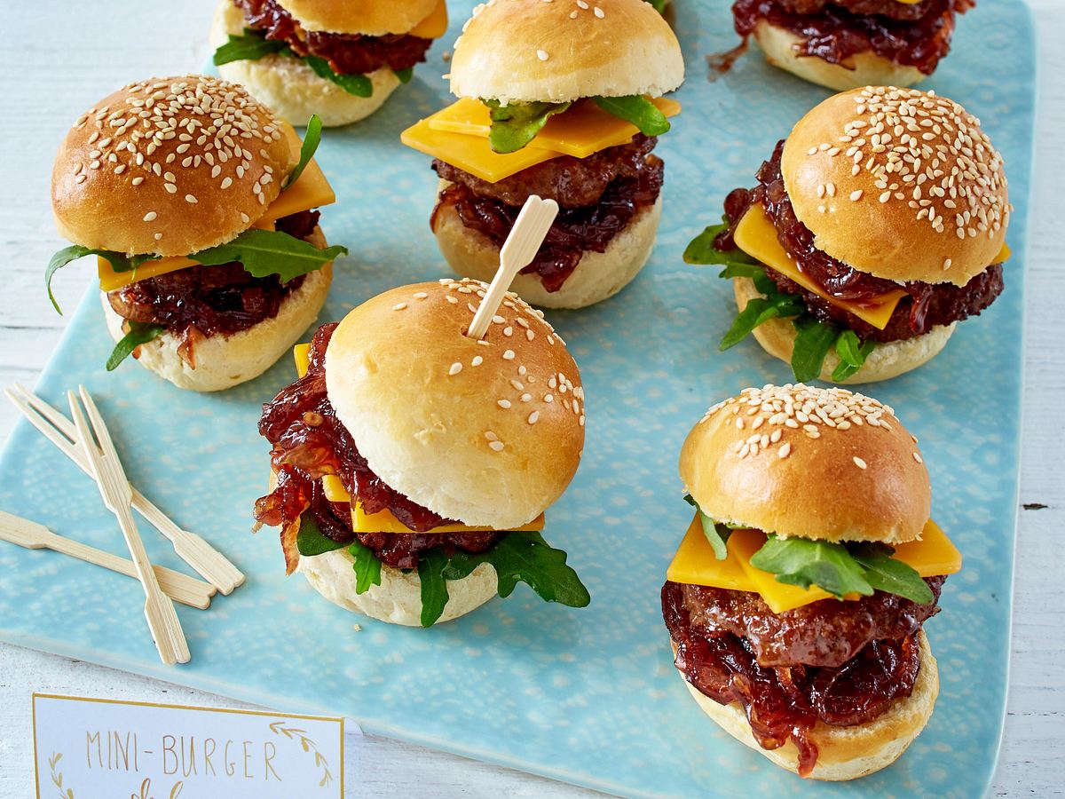 Mini-Mahlzeiten: Mini-Burger