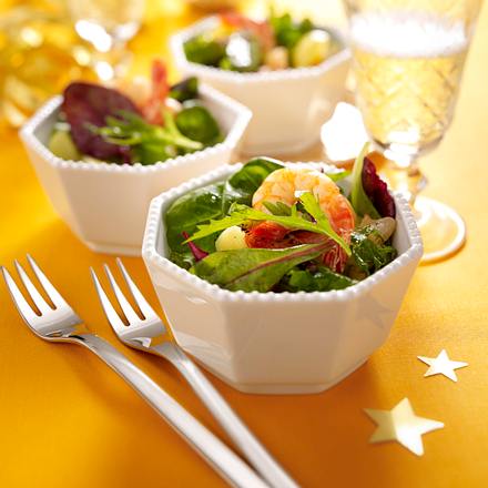 Mini-Garnelensalat Rezept Mini-Garnelensalat Rezept
