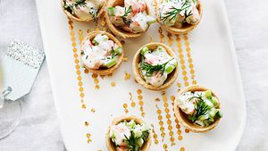 Mini-Tartelettes mit Garnelen Rezept - Foto: House of Food / Bauer Food Experts KG