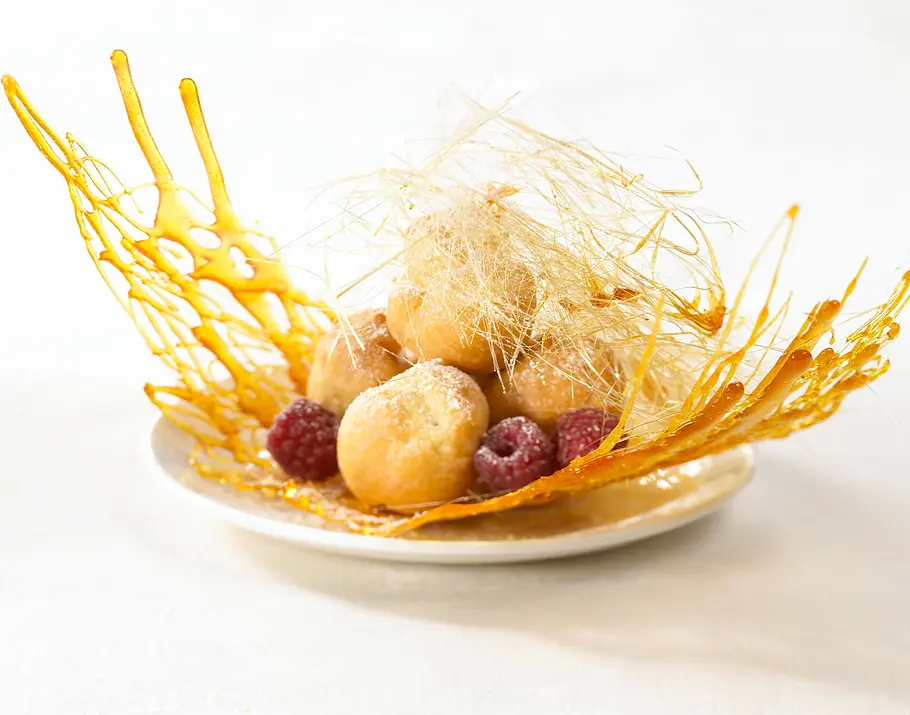 Mini Windy`s mit Karamellfäden Rezept Mini Windy`s mit Karamellfäden Rezept