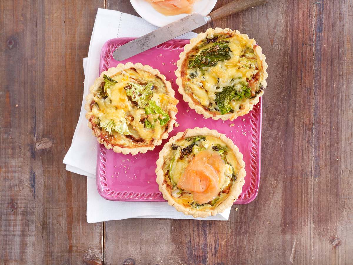 Mini-Wirsing-Quiches Rezept