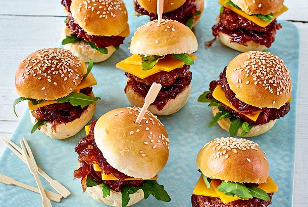 Miniburger De Luxe Rezept Miniburger De Luxe Rezept