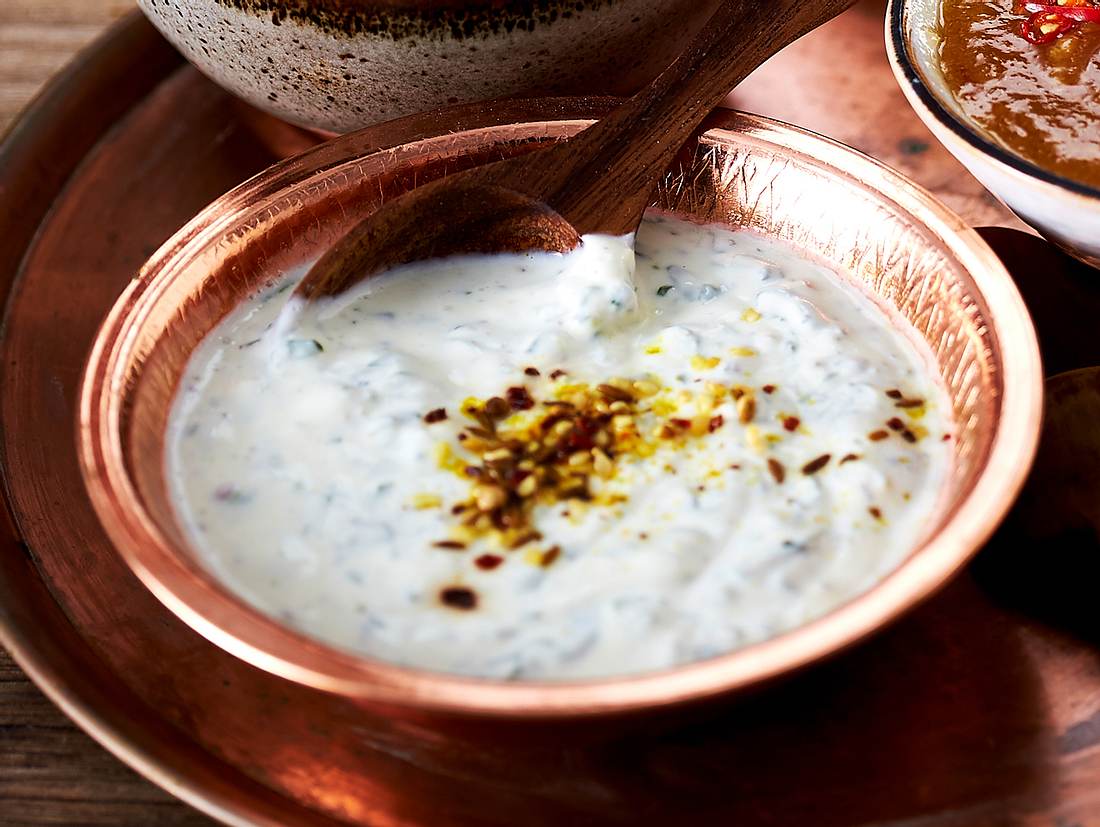 Minty Love (Joghurt-Minz-Dip mit Zatar) Rezept | LECKER