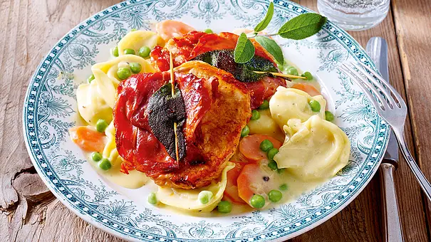 Minutenschnitzel alla Saltimbocca Rezept - Foto: LECKER @ Bauer Media Group