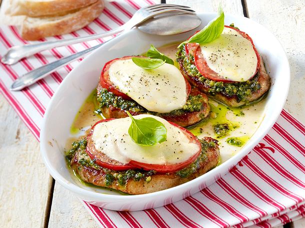 Minutensteaks „Caprese“ Rezept Minutensteaks „Caprese“ Rezept