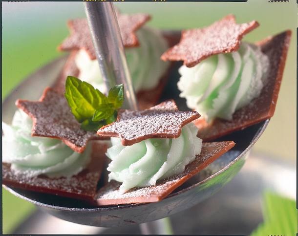 Minz-Türmchen Rezept
