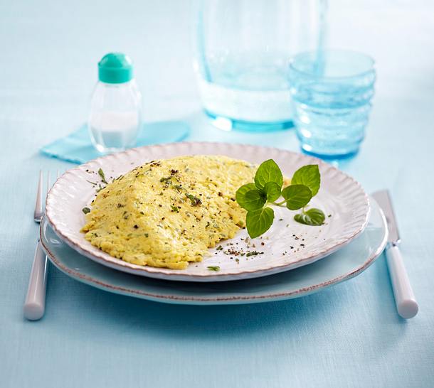 Minze-Curry-Omelette Rezept