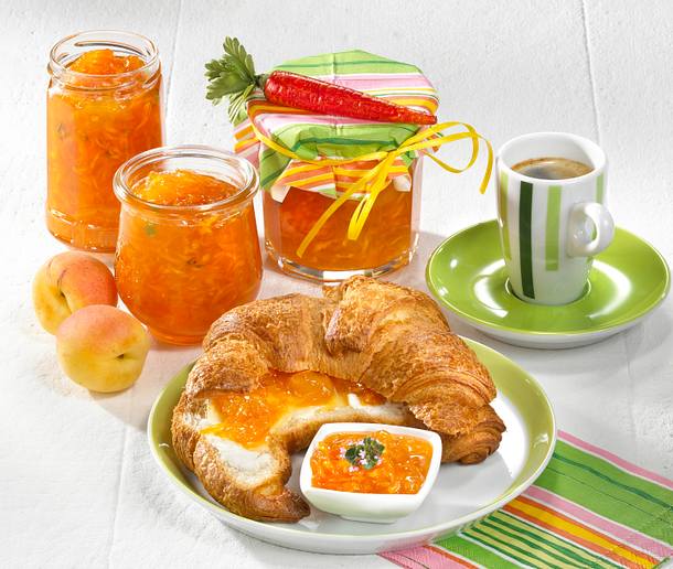 Möhren-Aprikosen-Konfitüre Rezept Möhren-Aprikosen-Konfitüre Rezept