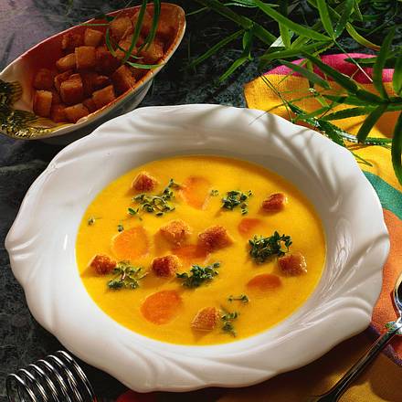 Möhren-Cremesuppe Rezept