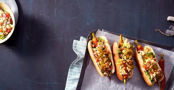 Möhren-Hot Dogs Rezept