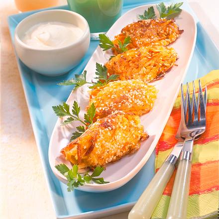 Möhren-Kartoffel-Nocken Rezept Möhren-Kartoffel-Nocken Rezept