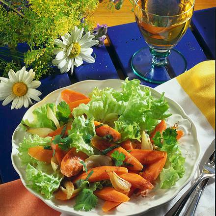 Möhren-Koriander-Salat Rezept Möhren-Koriander-Salat Rezept