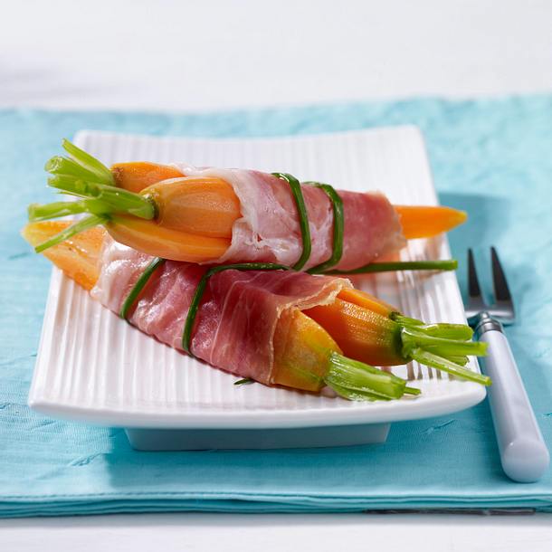 Möhren mit Parmaschinken Rezept Möhren mit Parmaschinken Rezept
