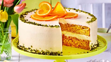 Möhren- Orangen-Torte Rezept - Foto: House of Food / Bauer Food Experts KG